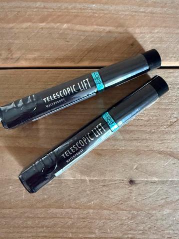 2 x L’ Oreal  Telescopic lift waterproof black new beschikbaar voor biedingen
