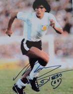 10x15cm foto + handtekening Maradona Argentinie, Verzamelen, Sportartikelen en Voetbal, Nieuw, Spelerskaart, Verzenden, Buitenlandse clubs