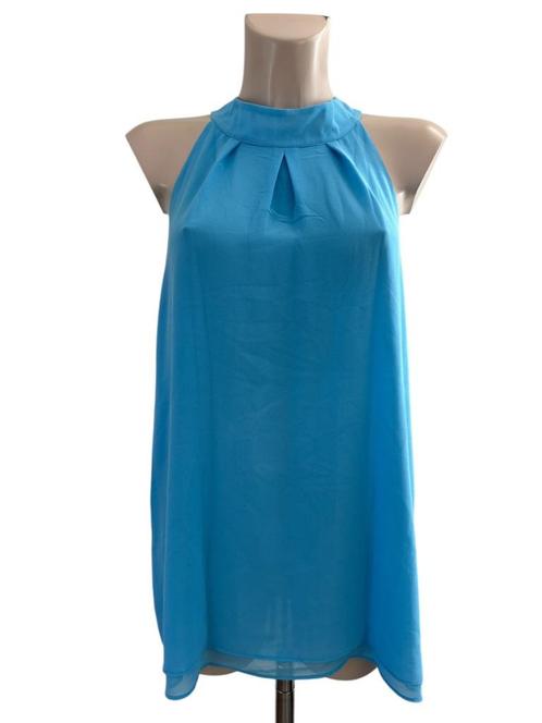 Stroke top M, Kleding | Dames, Tops, Zo goed als nieuw, Maat 38/40 (M), Blauw, Korte mouw, Ophalen of Verzenden