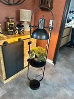 Staande lamp, Ophalen, 100 tot 150 cm, Zo goed als nieuw, Metaal