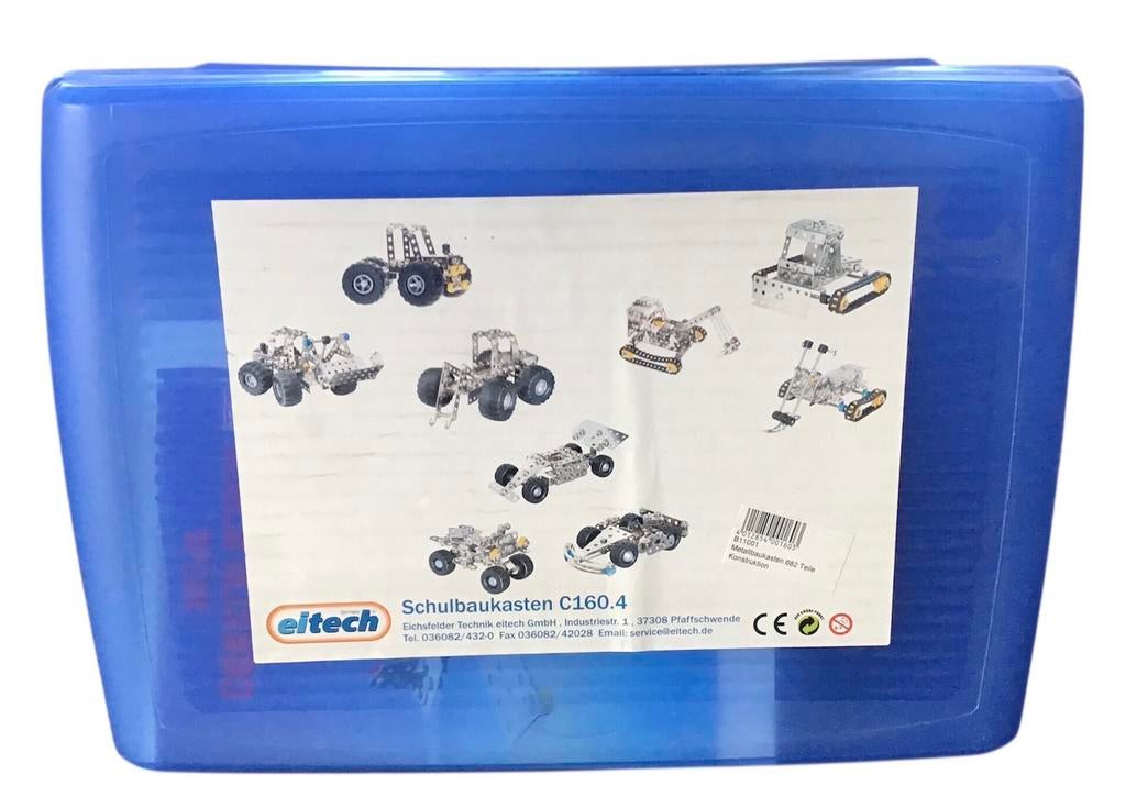 Eitech Schulbaukasten C160.4 Metaalbouwdoos, Overige merken, Dorpsweg Spankeren, Spelendehollander, Info@spelendehollander.nl
