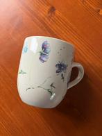 Jet mok met viooltjes, Ophalen of Verzenden, Zo goed als nieuw, Overige stijlen, Kop(pen) en/of Schotel(s)