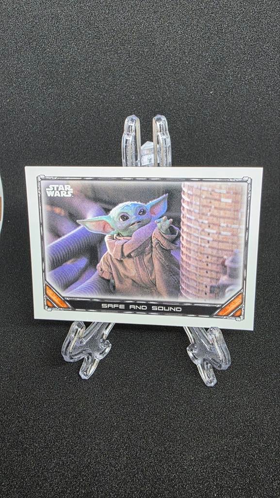 Topps Star Wars Mandalorian Kaart - Safe and Sound, Ophalen of Verzenden, Zo goed als nieuw, Losse kaart