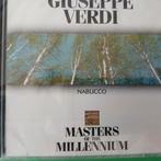 GIUSEPPE VERDI - NABUCCO - MASTER OF MILLENNIUM (NIEUW), Ophalen of Verzenden, Romantiek, Nieuw in verpakking, Orkest of Ballet