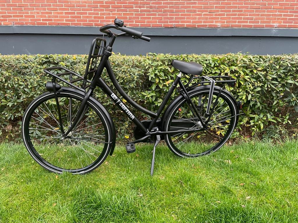 Cortina u4 mat zwart 28 inch framemaat 55 cm, Fietsen en Brommers, 53 tot 56 cm, Ophalen of Verzenden, Zo goed als nieuw, Versnellingen