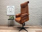 Luxe Sta op stoel Prominent Malmo relax fauteuil XL staop, N, N, Minder dan 75 cm, Leer