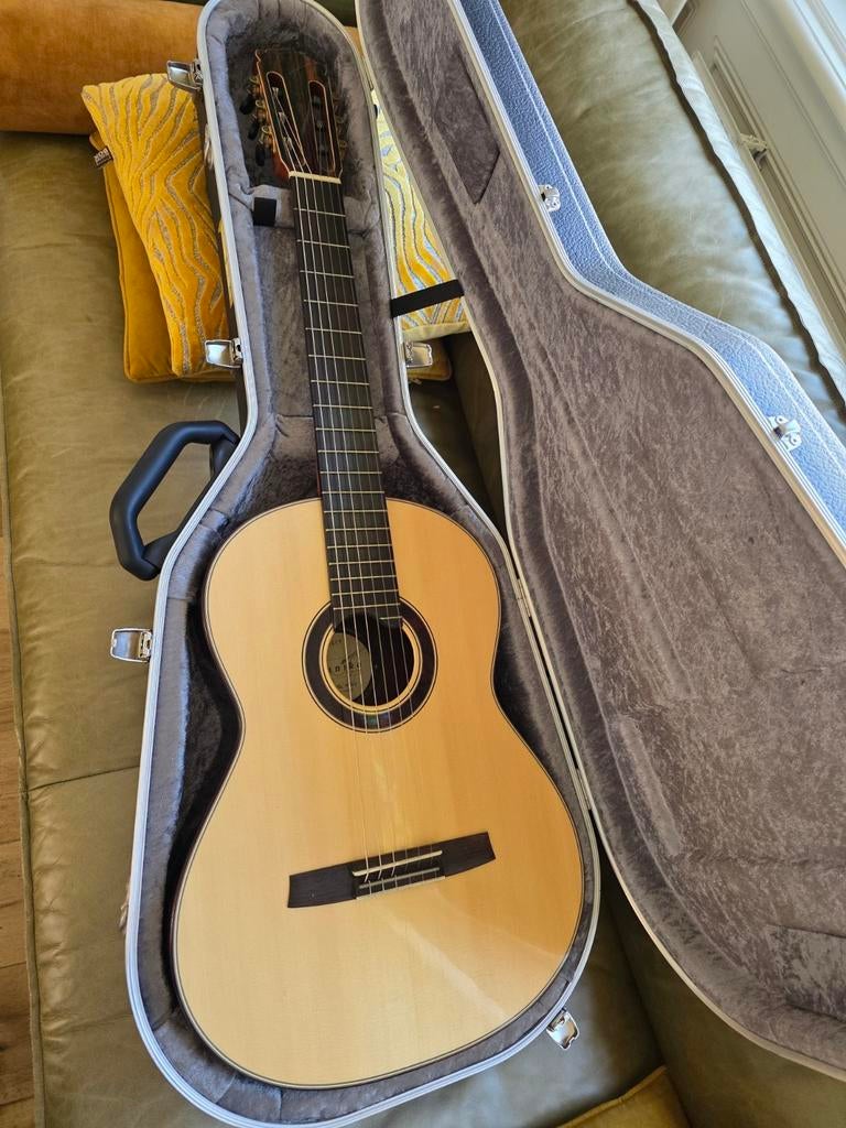 Hanika 58CF concertgitaar (2019), Ophalen of Verzenden, Zo goed als nieuw, Klassieke of Spaanse gitaar