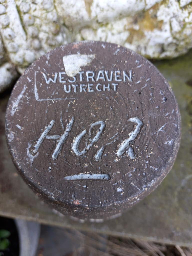 Vintage Westraven Utrecht vaasje - Handgemaakt aardewerk, Antiek en Kunst, Ophalen of Verzenden