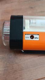 Oude FT werkplaatslamp voor auto | Oranje, Vintage, Kunststof, Verzenden, Zo goed als nieuw, Vintage retro