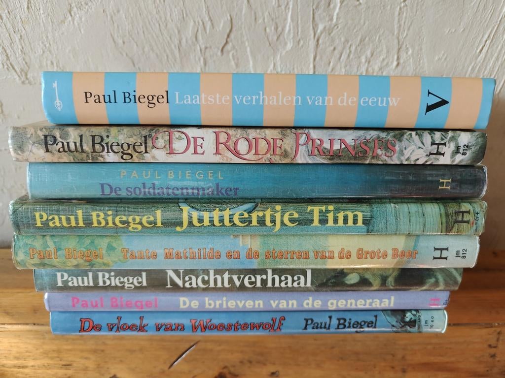 8 Boeken van Paul Biegel., Ophalen of Verzenden