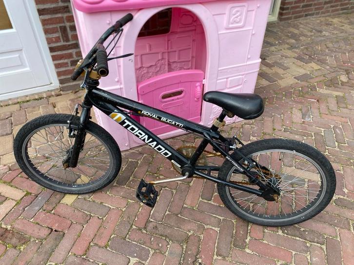Royal Bugatti Tornado BMX - Opknapper, Fietsen en Brommers, Fietsen | Crossfietsen en BMX, Gebruikt, 20 tot 24 inch, Staal, V-brakes