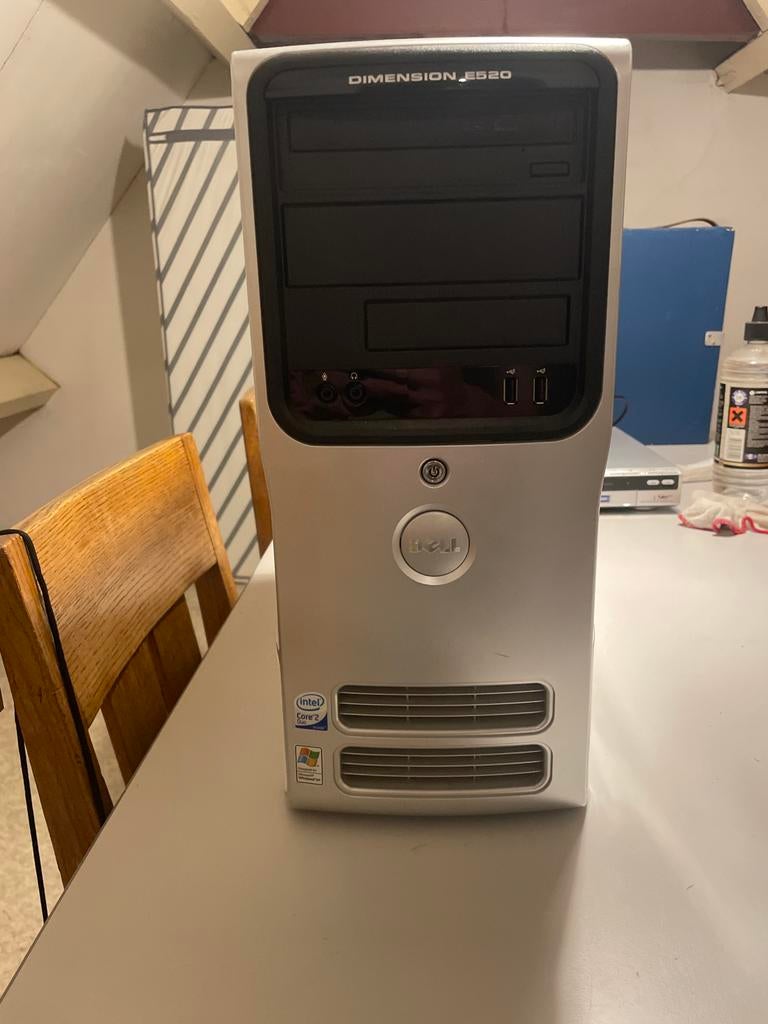 Dell Dimension E520 Desktop PC - Intel Core 2 Duo, Computers en Software, HDD, Minder dan 4 GB, Minder dan 2 Ghz, Ophalen of Verzenden