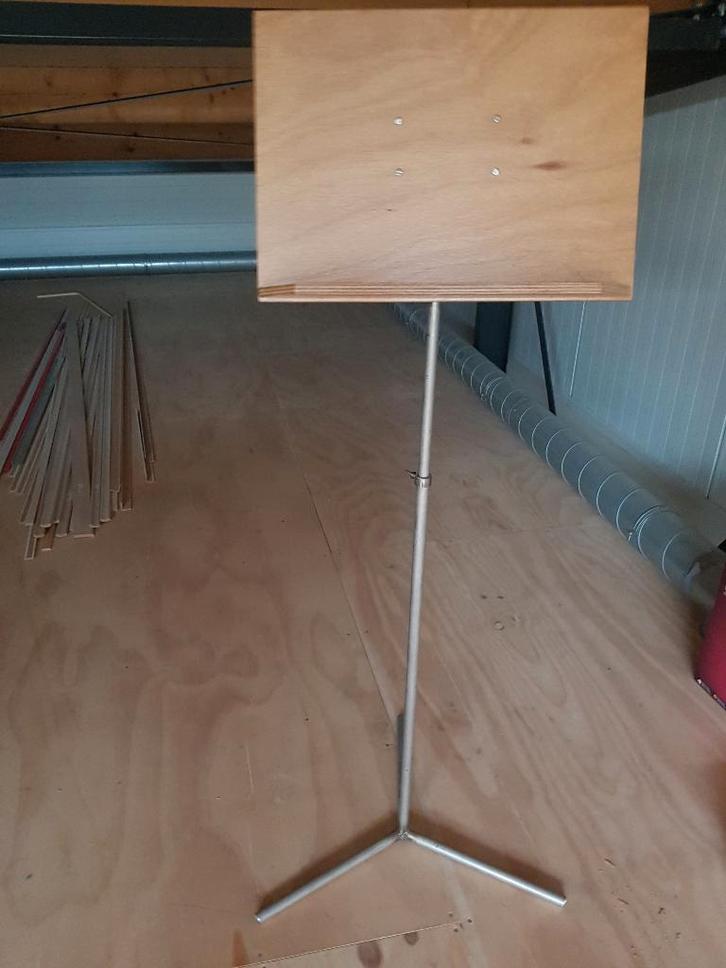 Muziekstandaard, Muziek en Instrumenten, Standaards, Gebruikt, Muziekstandaard, Ophalen