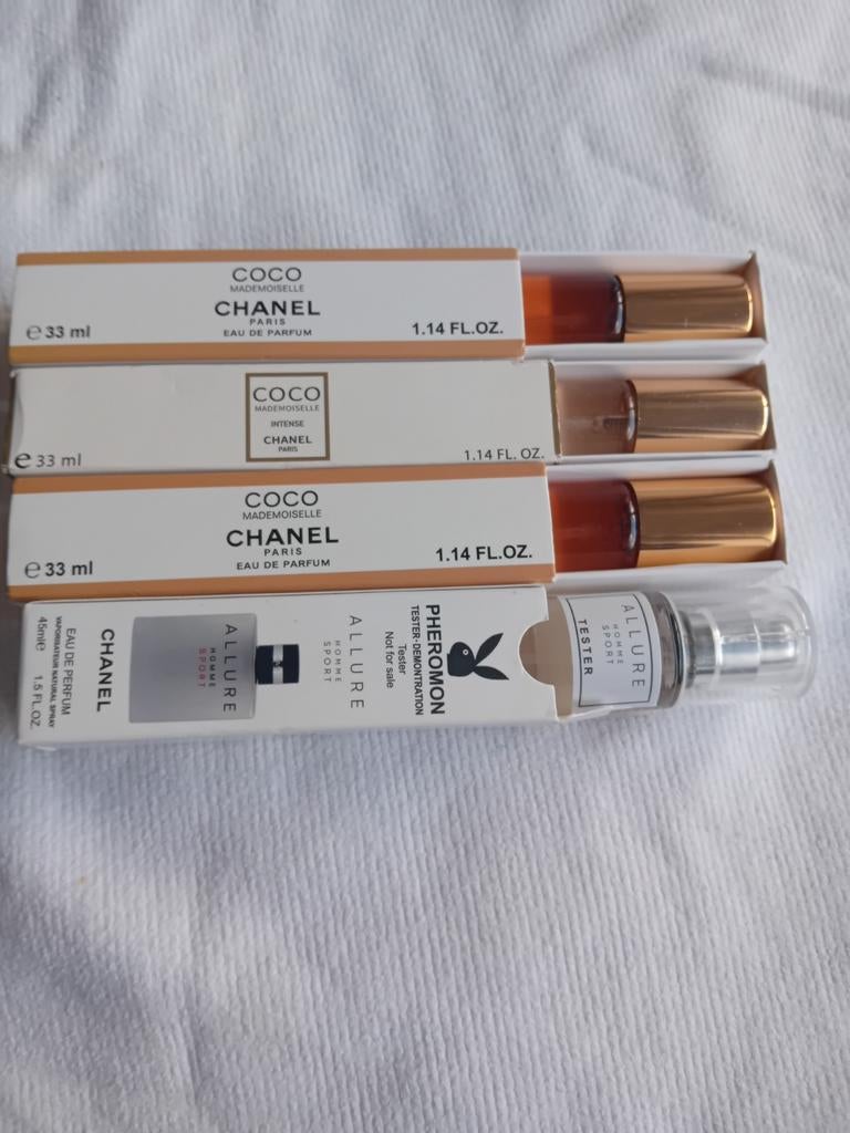 Collectie parfums Coco Chanel 33ml., Sieraden, Tassen en Uiterlijk, Uiterlijk | Parfum, Ophalen of Verzenden, Nieuw