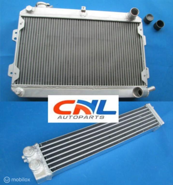 Radiateur + oliekoeler voor mazda rx7 s1 s2 s3 1979-1985