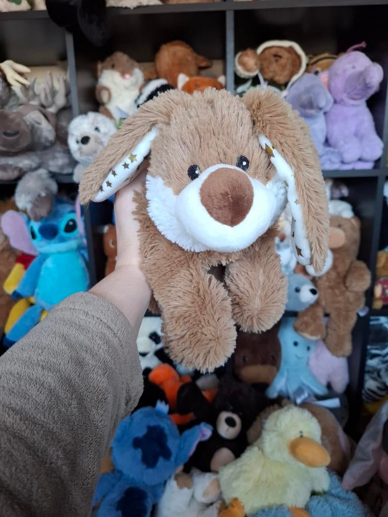 Warmies Konijn Knuffel - Warmteknuffel met Lavendel, Overige merken, Overige karakters, Konijn, Ophalen of Verzenden