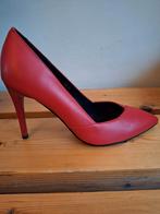 Rode leren pumps Bescone mt 38, Ophalen of Verzenden, Nieuw, Rood
