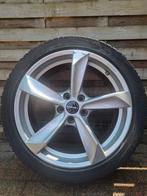 Borbet S  silver velgen ., Ophalen, 18 inch, Gebruikt, Banden en Velgen