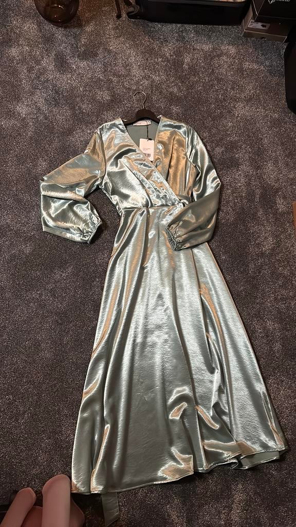 Jurk groen M nieuw!💚, Kleding | Dames, Gelegenheidskleding, Maat 38/40 (M), Galajurk, Nieuw, Ophalen of Verzenden