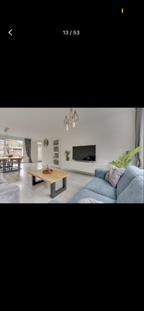 Hardhouten Salontafel en Eettafel Set - Duurzaam en Stijlvol, Huis en Inrichting, Tafels | Eettafels, Ophalen of Verzenden, Gebruikt