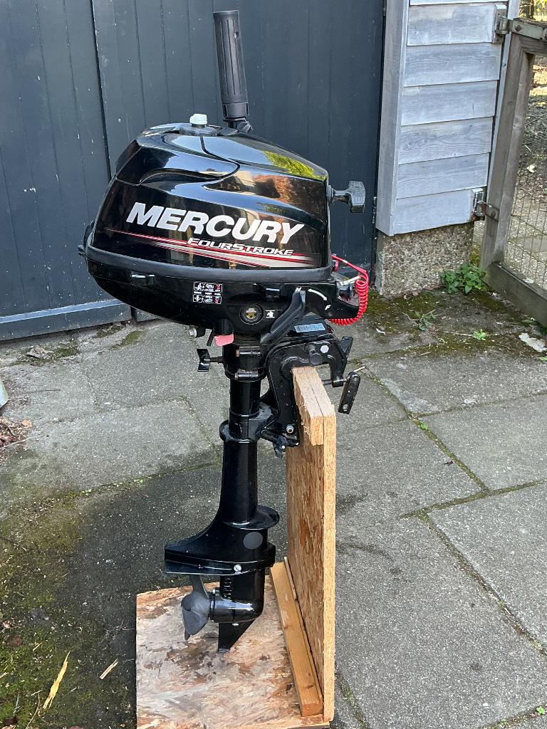 Mercury buitenboordmotor 4 takt 3,5 pk, Ophalen, Gebruikt, Minder dan 5 pk, Viertaktmotor