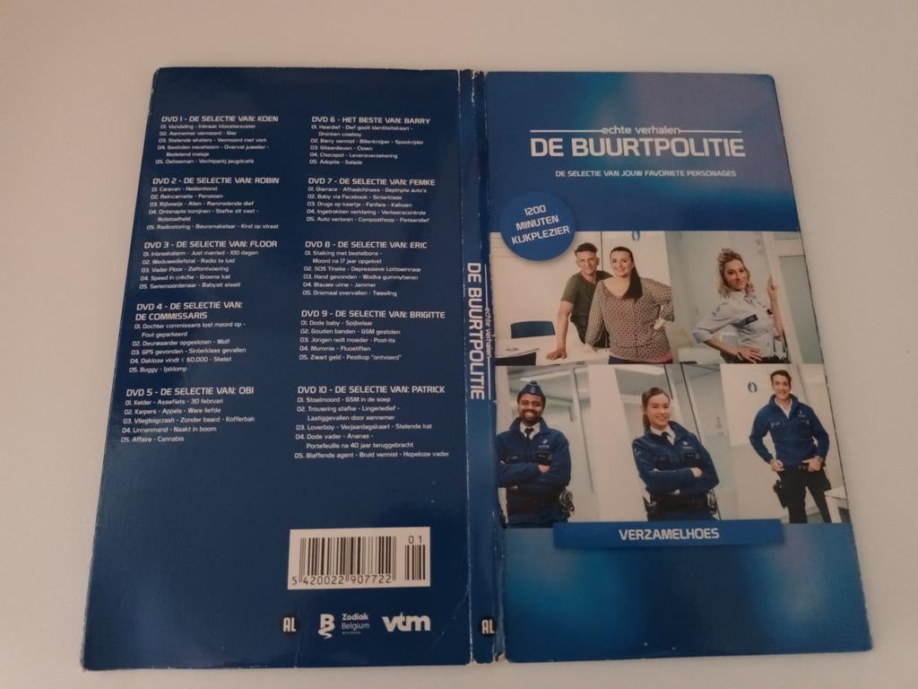 10 dvds De Buurtpolitie, Alle leeftijden, Ophalen of Verzenden, Zo goed als nieuw