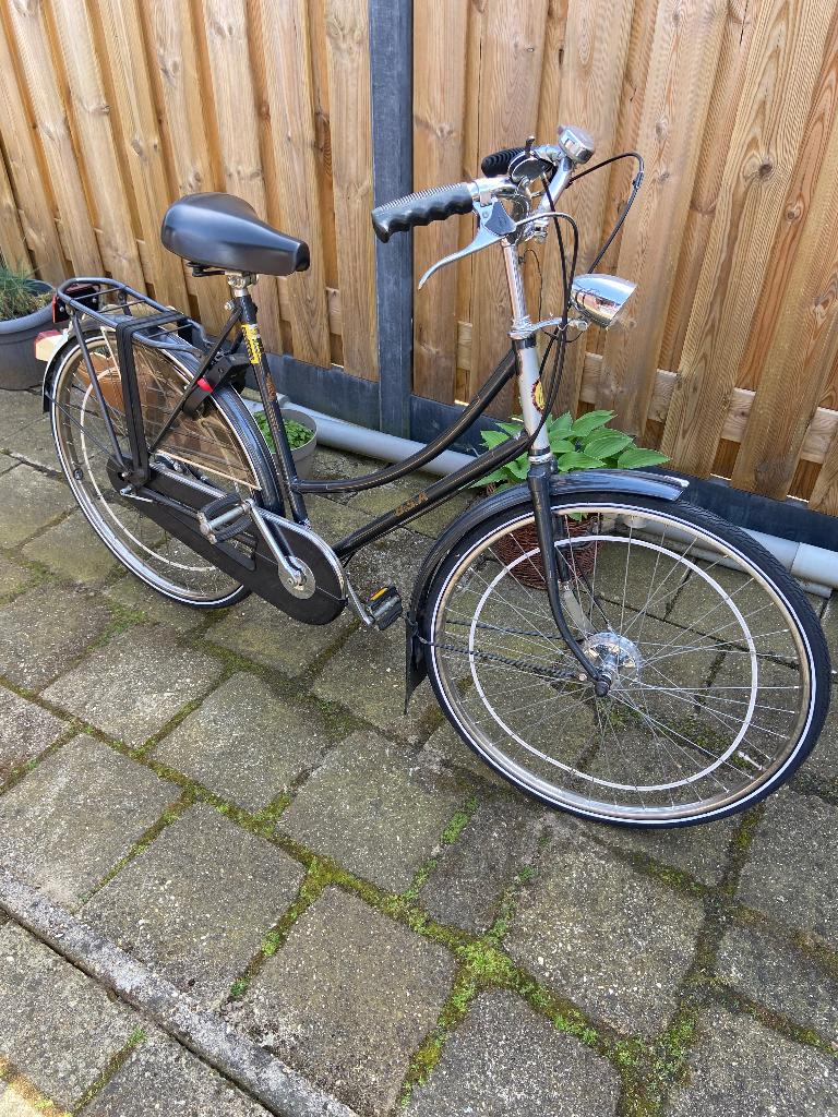 Vintage damesfiets bsa, Fietsen en Brommers, Fietsen | Dames | Damesfietsen, Gebruikt, Overige merken, (Extra) lage instap, Versnellingen