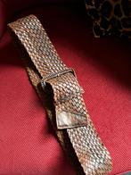 vintage leren riem, Ophalen, Zo goed als nieuw, Bruin, 100 cm of meer