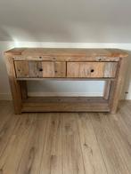 sidetable steigerhout, Ophalen, Overige materialen, 100 tot 150 cm, Zo goed als nieuw