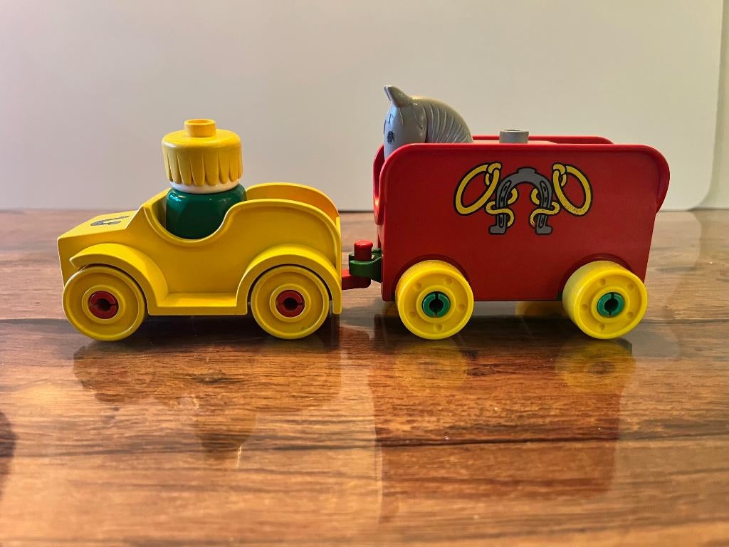 DUPLO _ 2 boerenwagens, Ophalen of Verzenden, Gebruikt, Duplo