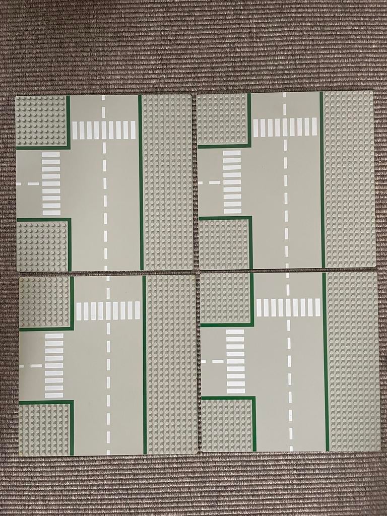 Lego basisplaten 32x32 en 16x16 (27 stuks), Ophalen, Lego, Grondplaat, City