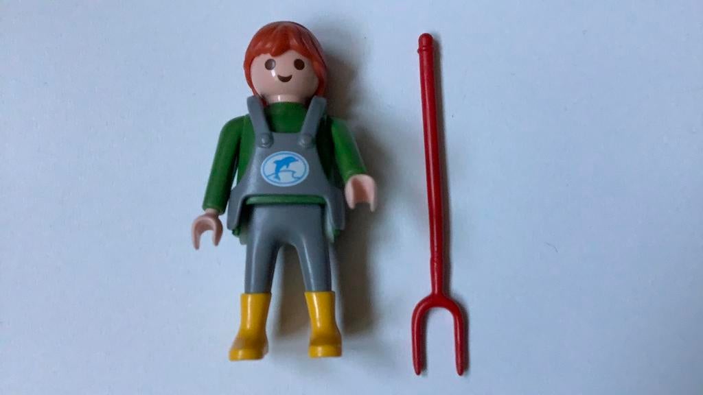 Playmobil dierenverzorger krokodil set 4465 zoo dierentuin, Ophalen, Zo goed als nieuw