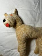 Steiff grote vintage Hond jaren ‘40-‘50 Geen knop aanwezig, Ophalen of Verzenden