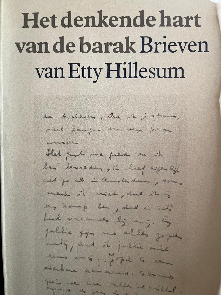Het denkende hart van de barak van Etty Hillesum, Boeken, Ophalen of Verzenden