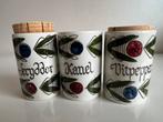 3 Vintage Rörstrand Dalom Kruidenpotjes Marianne Westman 50s, Ophalen of Verzenden