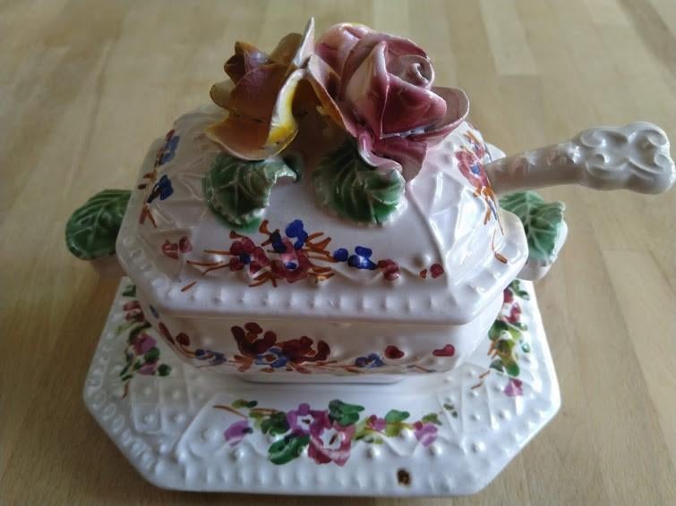 Vierdelig Portugees marmeladeservies, Overige typen, Nieuw, Ophalen of Verzenden, Overige stijlen