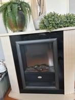 Sfeervolle elektrische haard met ombouw, Ophalen, Gebruikt, Vrijstaande haard, Elektrische haard