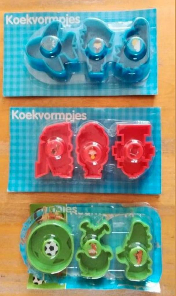 3 sets koekvormpjes SETPRIJS, Ophalen of Verzenden, Nieuw, Taarten of Cupcakes, Versiering
