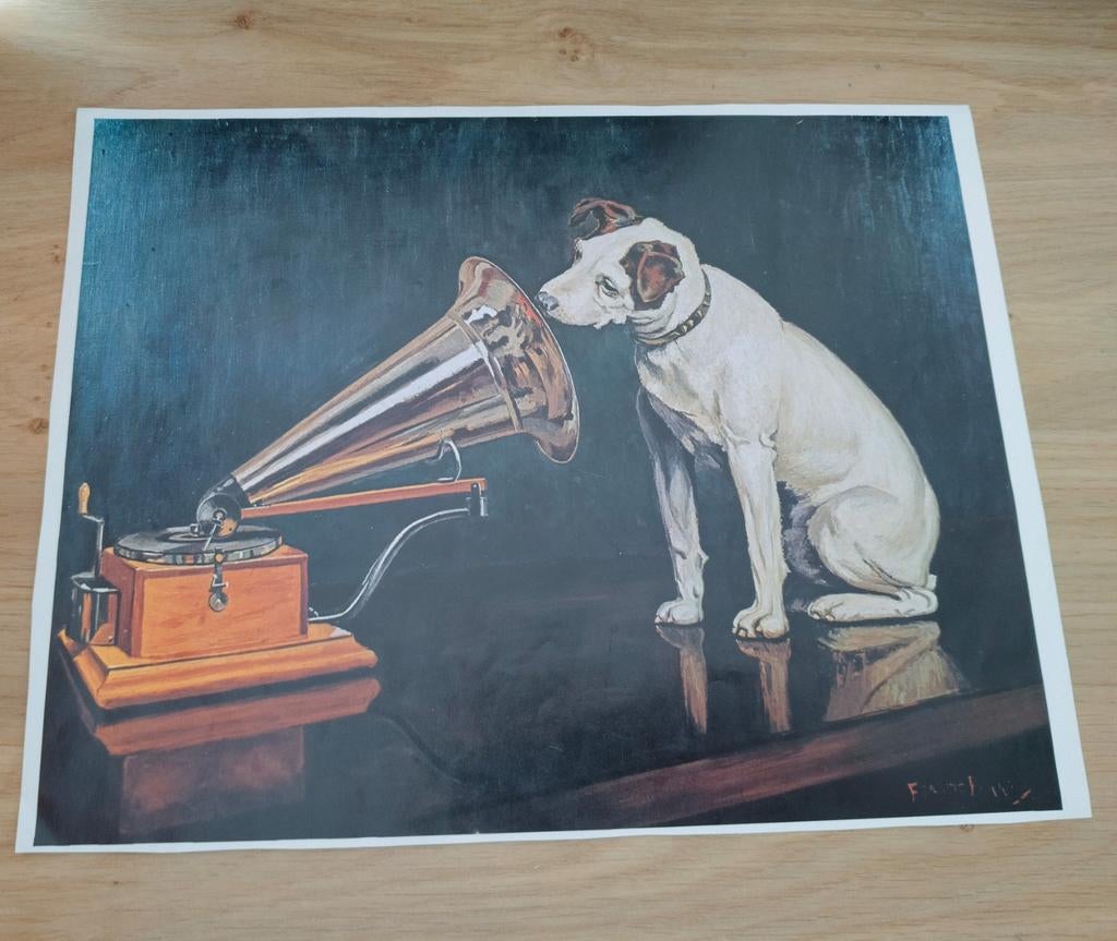 HIS MASTER'S VOICE FRANCIS BARRAUD  PLAAT, Verzenden, Zo goed als nieuw, Overige typen