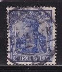 1640 - Duitse Rijk michel 87 II gestempeld , Germania, Postzegels en Munten, Postzegels | Europa | Duitsland, Verzenden, Duitse Keizerrijk