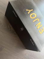 Riviera Maison Theedoos Zwart met 'Enjoy' Opdruk, Huis en Inrichting, Ophalen of Verzenden, Nieuw