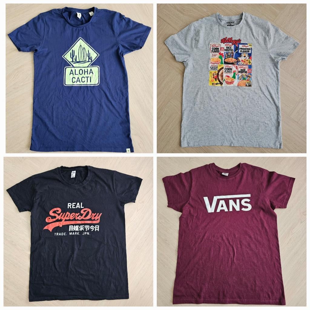 4x T-Shirt maat S., Ophalen of Verzenden, Zo goed als nieuw, Maat 46 (S) of kleiner