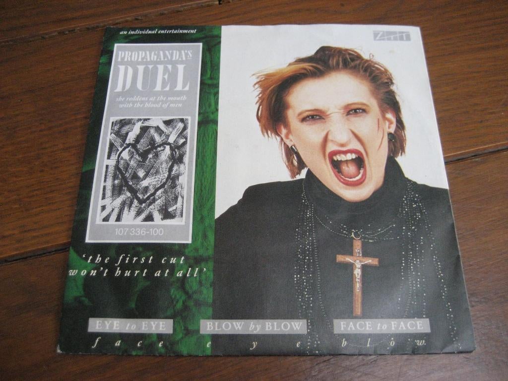 Propoganda duel single, 7 inch, Single, Ophalen of Verzenden, Zo goed als nieuw
