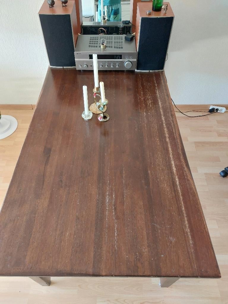 Tafel eettafel 180 x 88, Huis en Inrichting, Tafels | Eettafels, Ophalen, Gebruikt, 50 tot 100 cm, 150 tot 200 cm