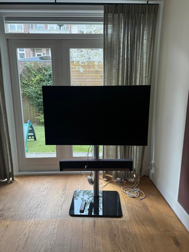 Philips TV 55 inch met Sonos Playbar en standaard, Audio, Tv en Foto, Televisies, Ophalen, Philips, Gebruikt, 50 Hz