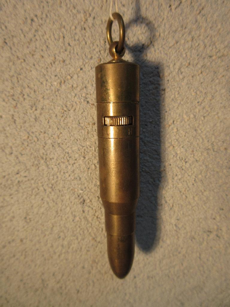 Vintage kogel aansteker, Ophalen of Verzenden, Gebruikt, Aansteker