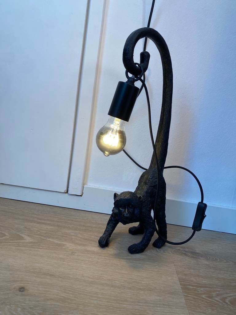 Light & Living lamp aap, Huis en Inrichting, Lampen | Tafellampen, Ophalen of Verzenden, Zo goed als nieuw, Minder dan 50 cm