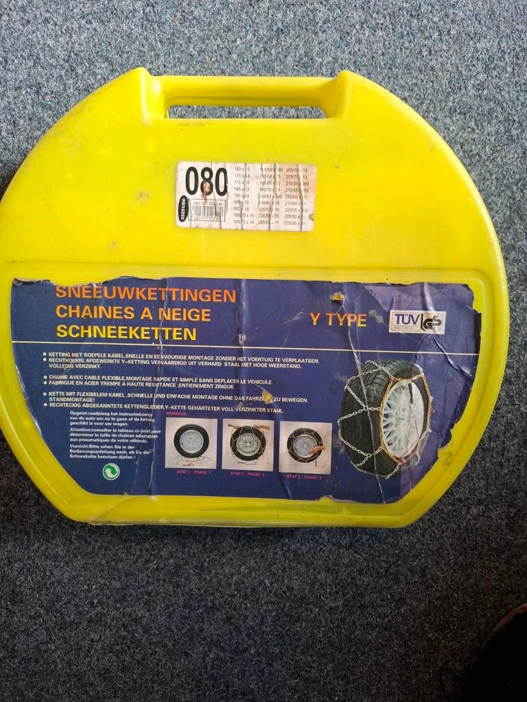 Sneeuwkettingen Y Type, Auto diversen, Sneeuwkettingen, Ophalen