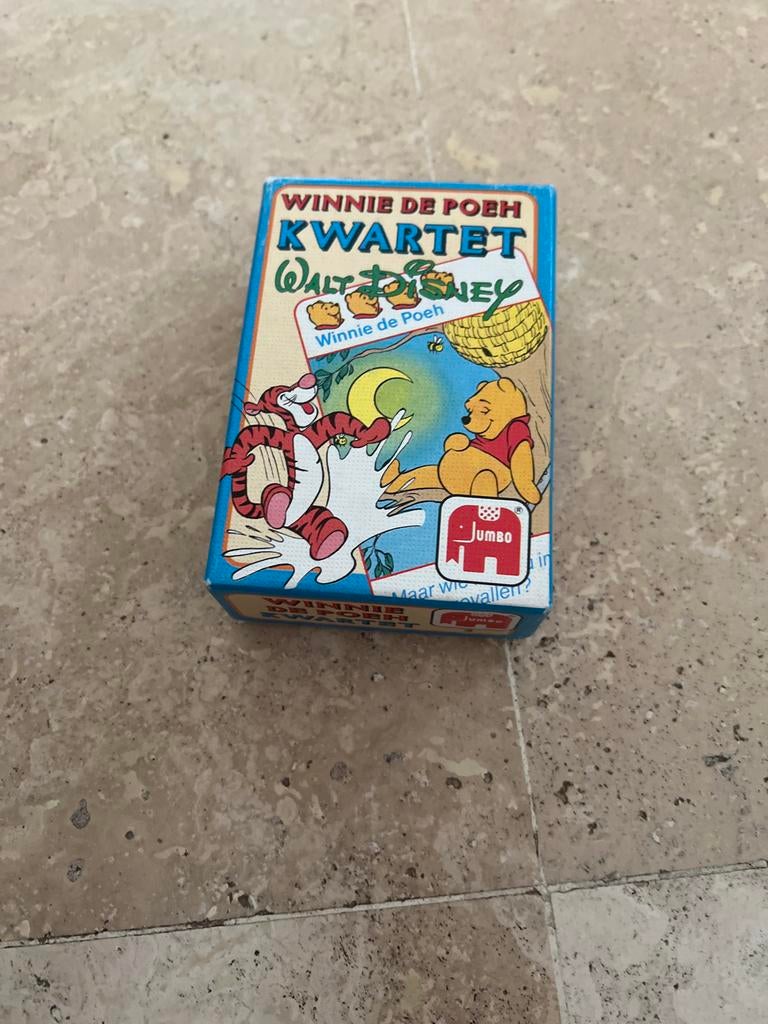 Winnie de Poeh Kwartetspel - Jumbo Disney Editie, Verzamelen, Ophalen of Verzenden, Zo goed als nieuw