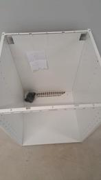 Ikea Metod onderkast wit 60x60x80 cm nieuw met stelvoeten, Ophalen